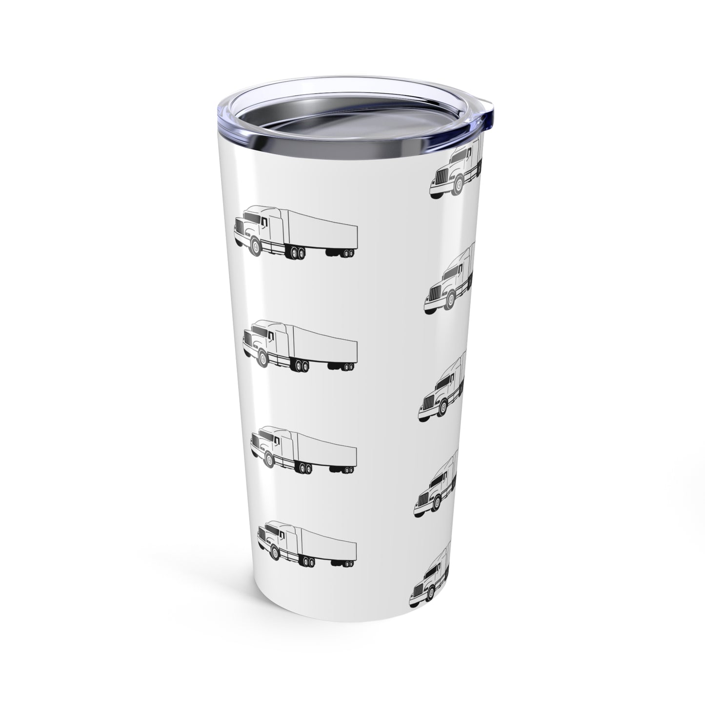 Semi Truck Tumbler