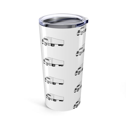 Semi Truck Tumbler