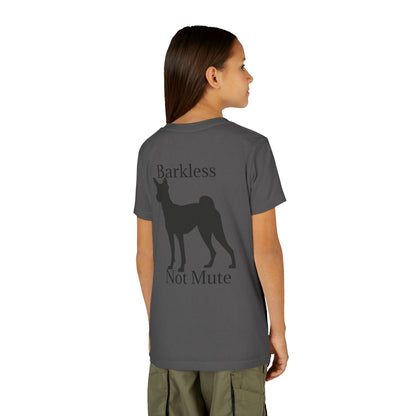 Barkless Not Mute Youth Unisex Short Sleeve Crewneck Tee