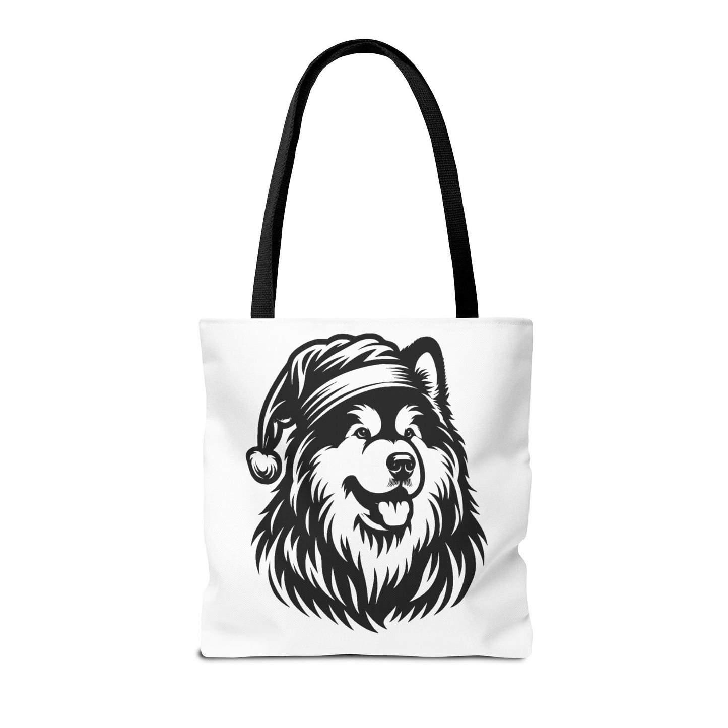 Santa Paws Malamute Tote Bag