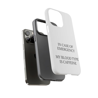 Blood Type iPhone Case