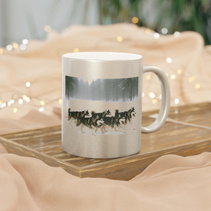 Mush On Metallic Coffee Mug