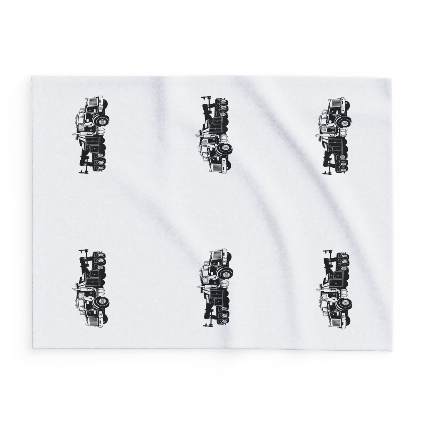 Heavy Tow Truck Arctic Fleece Blanket