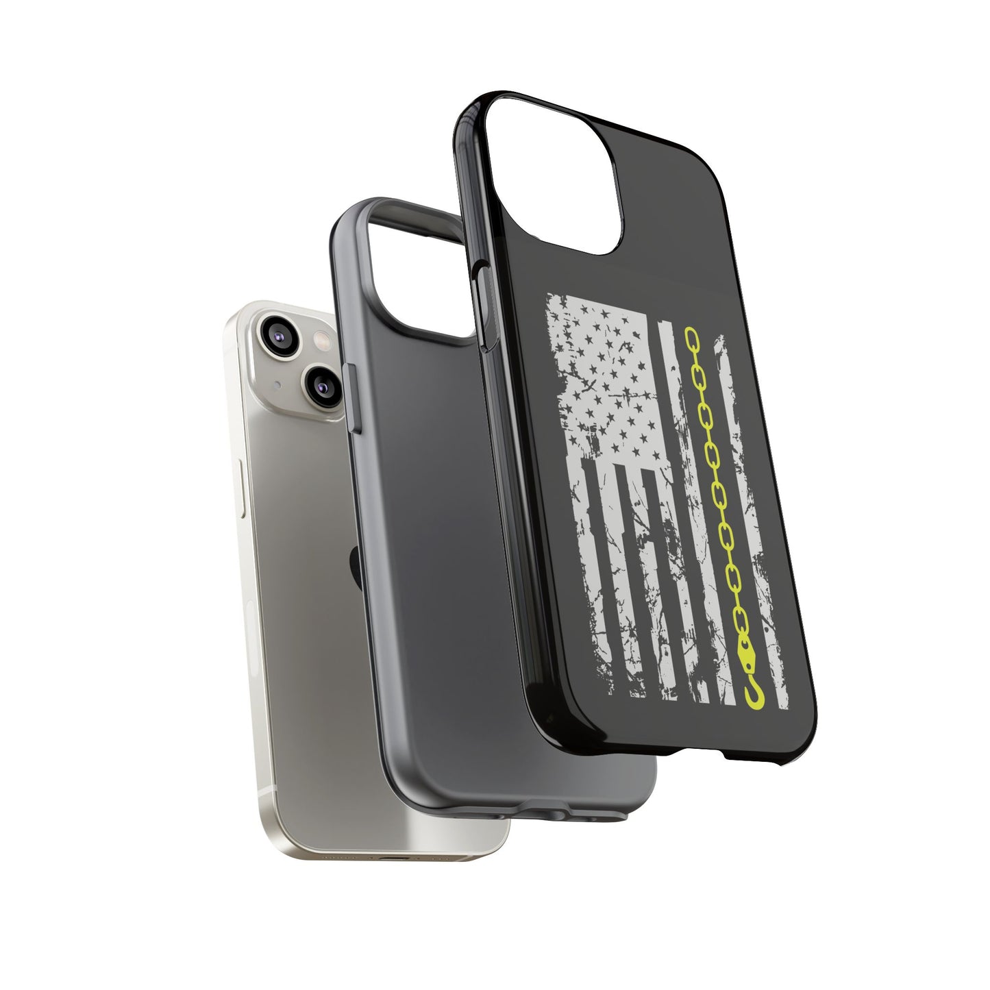 Thin Yellow Line iPhone Case