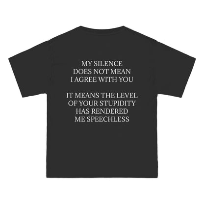 Speechless Men's Short-Sleeve Crewneck Tee
