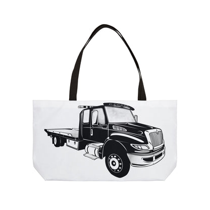 Flatbed Tow Truck Weekender Tote Bag