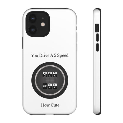 5 Speed How Cute iPhone Case