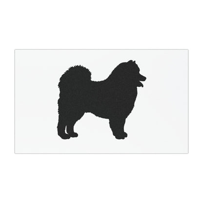 Samoyed Silhouette Indoor/Outdoor Magnet